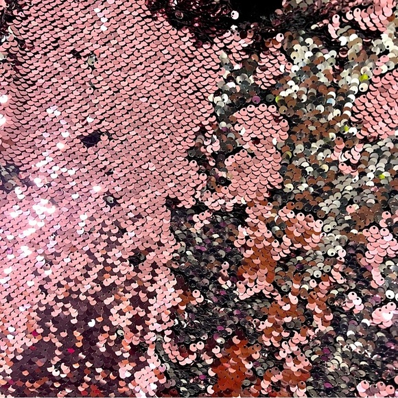 Scooter Brown Girls Size 10 Pink Blush Sequin Party Dress Dance EUC Formal - Picture 4 of 8